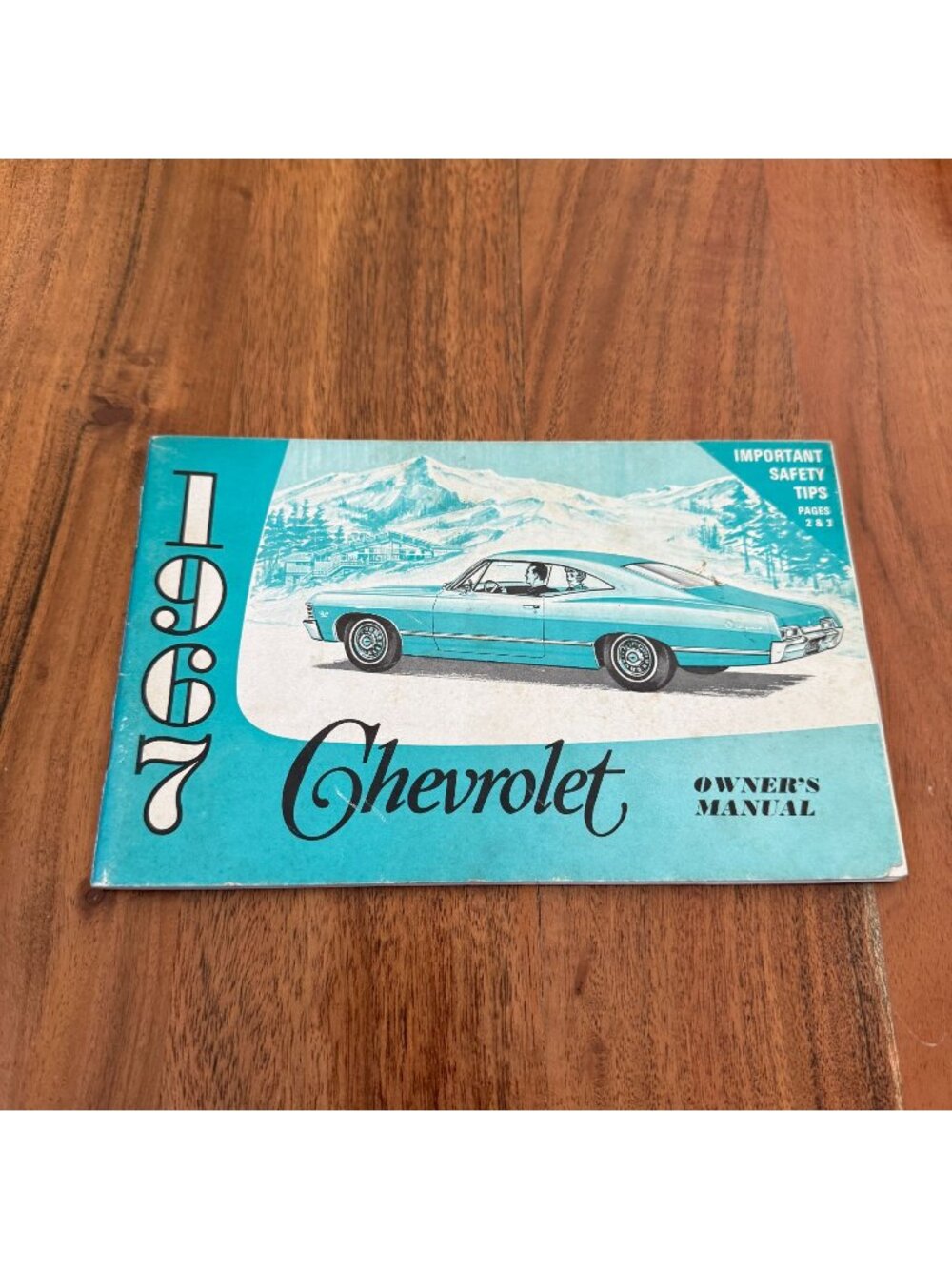 1967 Chevrolet Owners Manual OEM Part 3901020 Impala Bel Air Biscayne Caprice